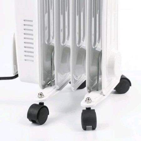 Sonnen DFS-05, oil heater, 1000 watts, 5 sections, 10 m², white-2