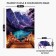 Puzzle "Evening landscape" Figure luminous details