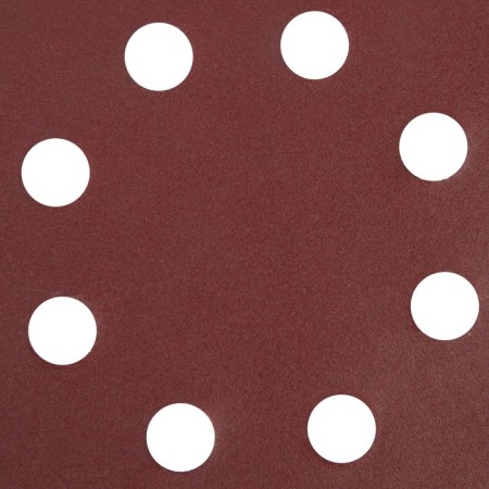 Circle of abrasive grinding under the "Velcro" tundra, perforated, 125 mm, P240, 10 pcs.-2