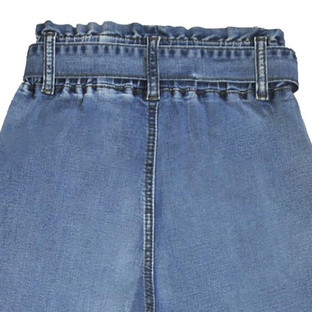 Jeans for girls, height 128 cm, blue color-2
