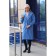 Female coat, size 46, blue color