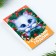 Gift New Year's Set: notebook, pencils b/g 2 pcs and icon "Kitik"