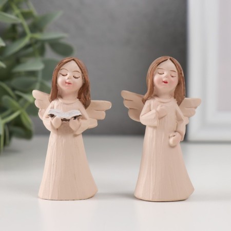 Souvenir Polystone "Angel-girl Kournosai" MIX 6.3x2x3.8 cm