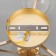Arlett chandelier 3x60W E27 gold 54x54x26cm Ritter