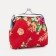 Women's wallet on the farmar, red color
