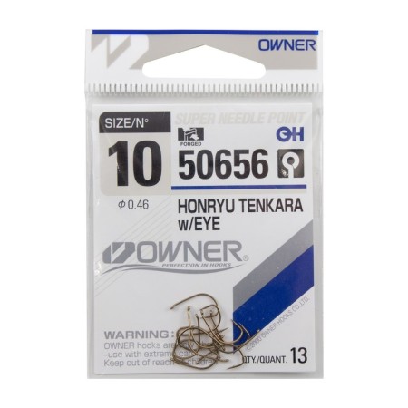 The hook Owner Henry Tenkara Brown No. 10, 13 pcs.-2