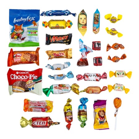 "Phone" Prostokvashino 400 g New Year's gift set No. 369-3