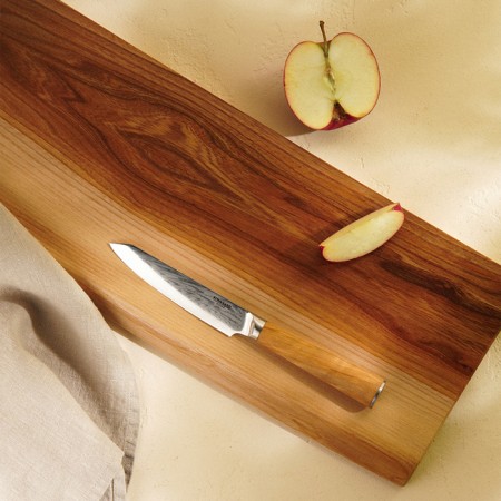 Kitchen Knock Sl Home "Olivia", universal, blade 12.7 cm, Dama steel, brown color-3
