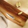 Kitchen Knock Sl Home "Olivia", universal, blade 12.7 cm, Dama steel, brown color