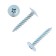 Self -tapping screws "Tundra Krep", with a press -shaped, pointed, 4.2x25 mm, galvanized, 200 pcs
