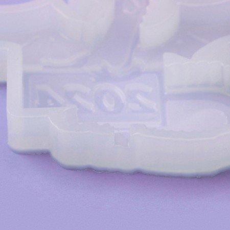 Silicone Mold for Cloud Budders and Chocolate "Dragon 2024"-5