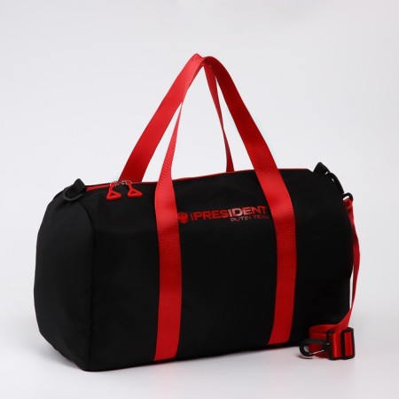 Sports bag "President", 47 x 28 x 24 cm, black color-2