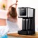 Coffee machine KitFort KT-7217, capsule, 900 watts, 1.25 l, black-silver