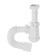 Siphon for washing Orio Chick M-32002, 1 1/2 "x32 mm, without release, corrugation 32x40/50 mm, l = 370 mm