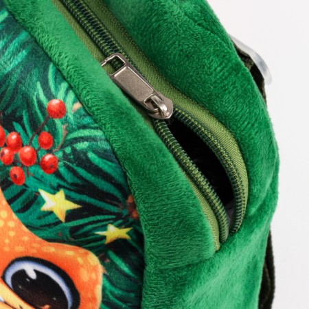 New Year's Baby backpack "The Christmas tree at the Christmas tree", 24x24 cm, for the New Year-4