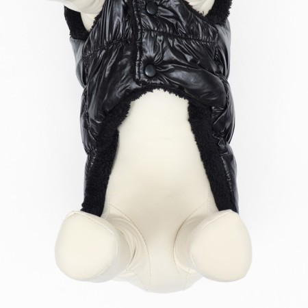 Dog jacket "Shine", S (DS 25, OG 37, Osh 24 cm, up to 5 kg), black-5