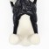 Dog jacket "Shine", S (DS 25, OG 37, Osh 24 cm, up to 5 kg), black