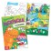 Set 3 in 1 "Dinosaurus Rexi": 3 books, puzzle, soft toy