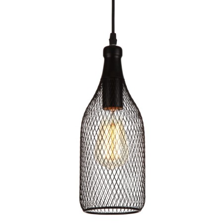Lamp "bottle" 1x40W E27 black 12x12x120 cm.-1