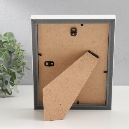 Photo frame plastic "Mira" 15x21 cm, 641801 white-4