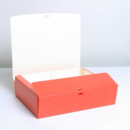 Gift folding box, packaging, “red”, 31 x 24.5 x 8 cm-3