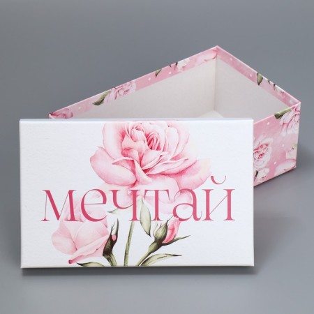 Set of boxes 5 in 1, gift packaging, “Flowers”, 22 x 14 x 8.5 - 32.5 x 20 x 12.5 cm-12