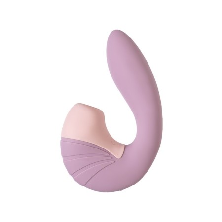 Satispyer Supernova vibrator, with a vacuum wave stimulator, 16.9 cm, silicone, pink color-8