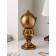 Steam for the little things "Astronaut", polystone, 44 cm, color gold