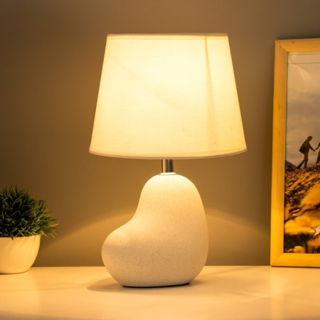 Table lamp "Kor" E14 40W white 19x19x32 cm Risalux-1
