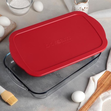Rectangular baking form, 3.85 liters, with a lid-15