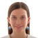 Earrings plastic "goodies" Capcake, Mix color