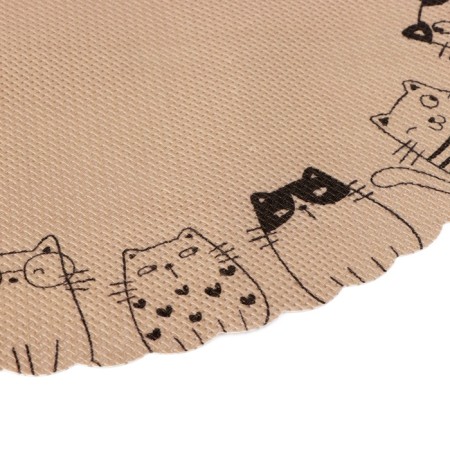 Serving napkin "cats", d = 38 cm-2