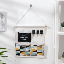 ORGANIZER OF SUBSTANCE with pockets of the Rio shares, 3 departments, 32 × 34.5 cm, turquoise color