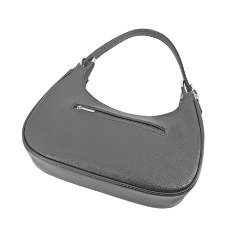 Female bag (B2776-05110) Artificial leather, gray, 1x210x29 cm-2