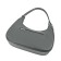 Female bag (B2776-05110) Artificial leather, gray, 1x210x29 cm