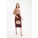 Cross-Bodi bag, cord department, beige color