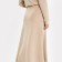 Women's skirt, beige color, size 46 (m)