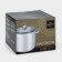 Stainless steel pan Magistro Grande, 5.5 l, metal cover, capsule, induction