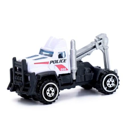 Metal car "Police transport", mix-6
