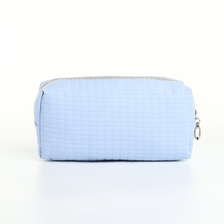 Cosmetic bag with lightning, blue color-1