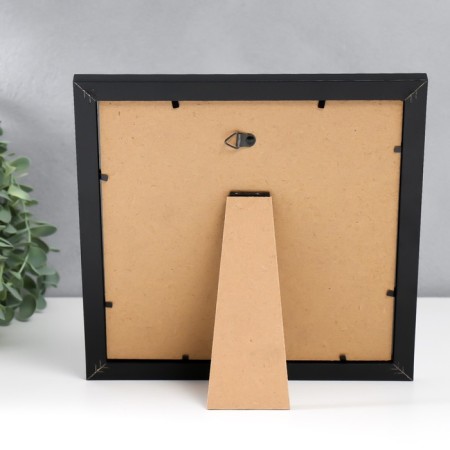 Photo frame MDF "Ellis" 20x20 cm with a paspartm, black-3