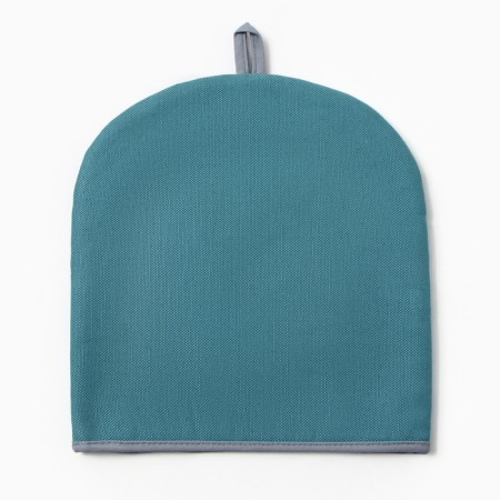 Грелка на чайник Этель Home collection blue 28х28см, 45%лён, 55%хл-4