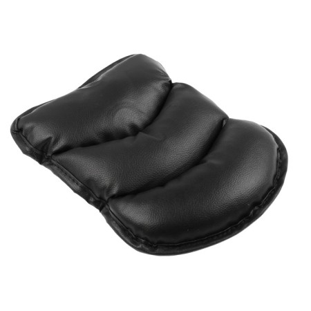 Pillow for armrest, eco -leather, black