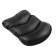 Pillow for armrest, eco -leather, black