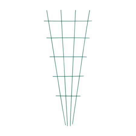 Shpalera, 60 × 30 × 0.3 cm, metal, green, "Fan-60"-1
