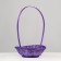 Wicker basket, bamboo, d19xh5/31 cm