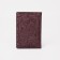 Cover for passport, burgundy color