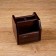 Organizer 4 sections, Series Zebrano with Kant Dark, rotation 11.5*12cm