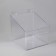 Plastic plastic regiment F361, 15 × 15 × 10 cm, the color is transparent
