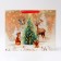 Gift package "animals at the Christmas tree", 50 x 40 x 25 cm